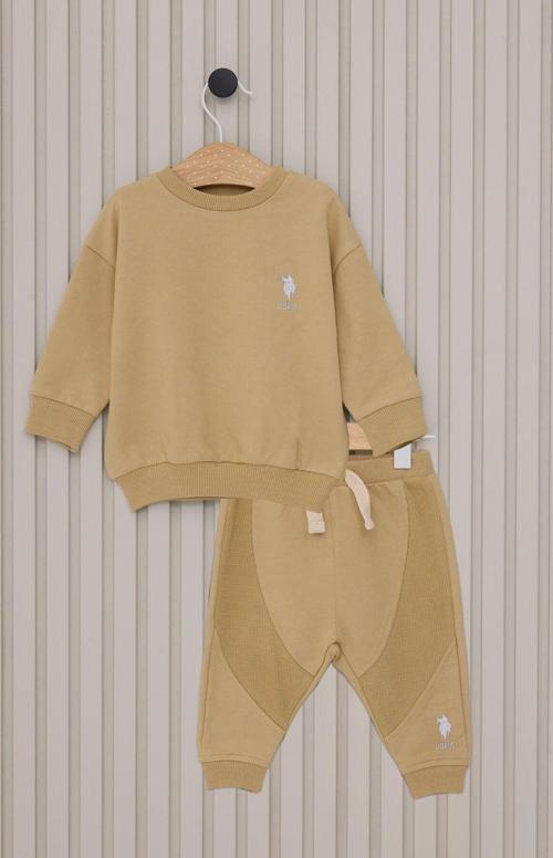 U.s. Polo Assn Erkek Bebek Bej Bebek Takım