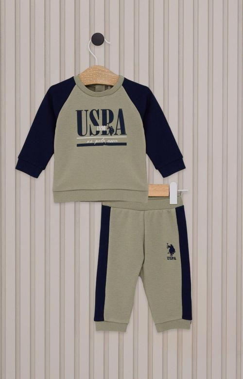 U.s. Polo Assn Erkek Bebek Yeşil Bebek Takım