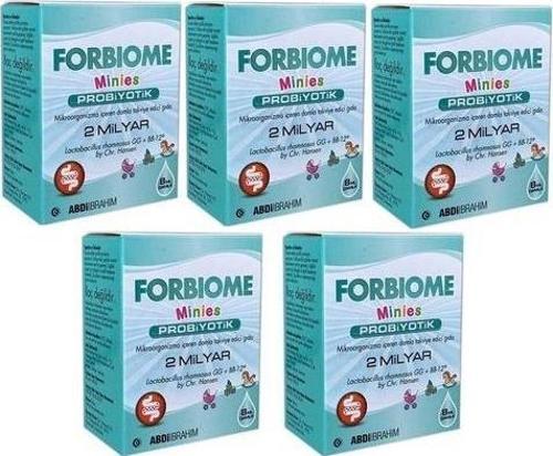 Forbiome Minies Probiyotik 2 Milyar 8 ML Damla x 5 Adet