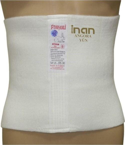 Unisex Bej Angora Yün Korse