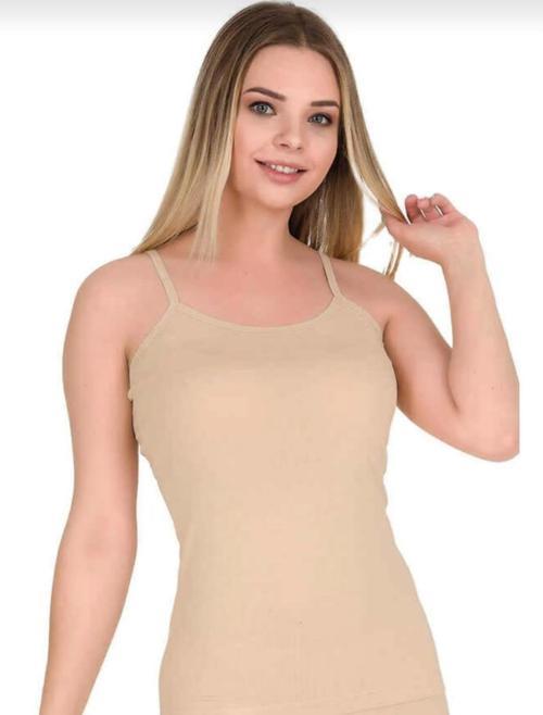 2128 KADIN LİKRALI İP ASKILI ATLET 10 ADET