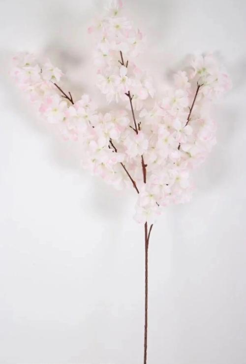 Yapay Çiçekacık Pembe  Bahar Dalı Japon Kiraz Çiçeği 90 Cm