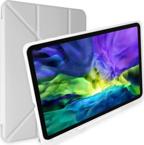 Apple Ipad Pro 4. Nesil M2 2022 11 Inç Tablet Uyumlu Silikon Kılıf Origami Pencil