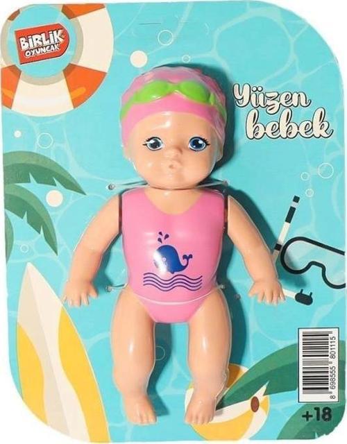 Nessiworld URT031-001  Kartela Yüzen Bebek -Birliktoys
