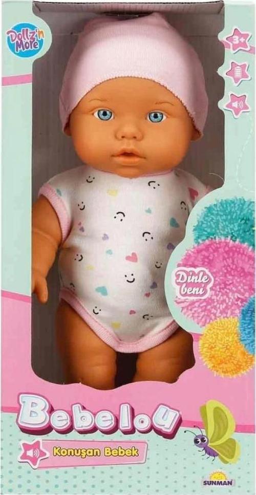 Nessiworld 30231 Bebelou Konuşan Bebek 32 cm -Sunman