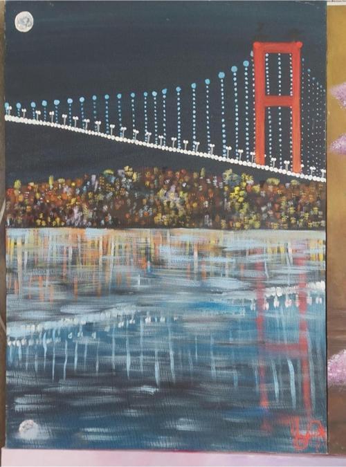 Istanbul Tablo El Yapımı