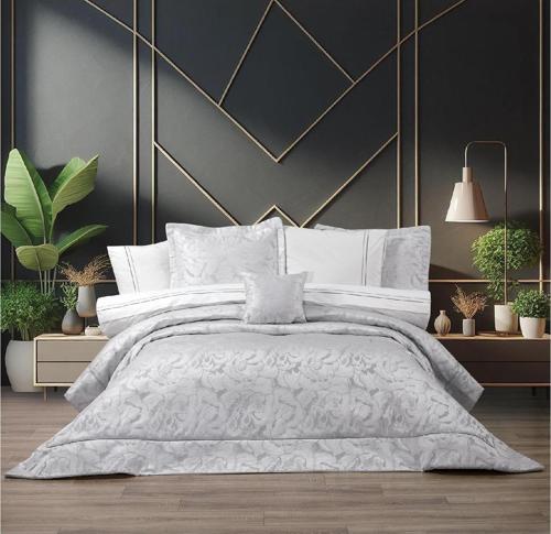 Home Lorenzo Çeyiz Set 8 Parça-Gümüş