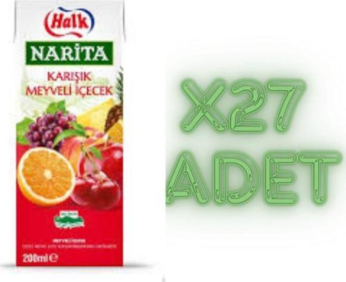 Narita Karışık M. İçecek 200 Mlx 27 Adet Bir Koli