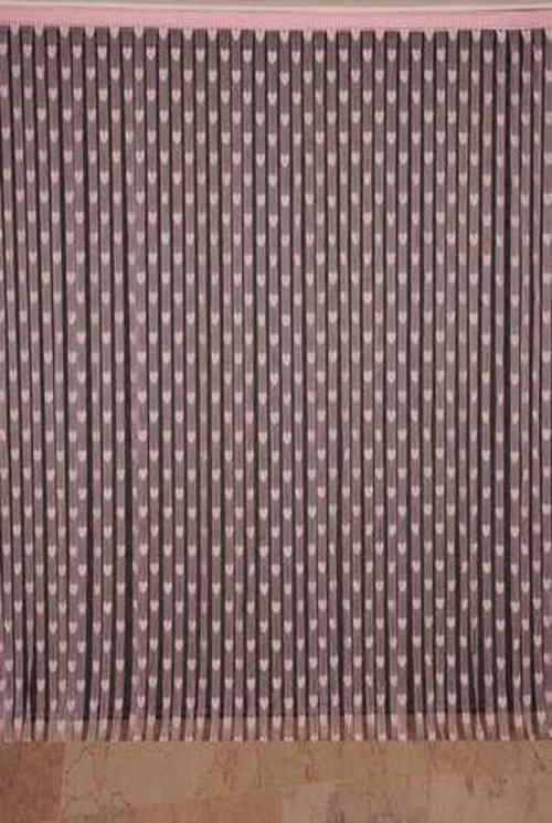 KALPLİ MODEL PEMBE RENK İP PERDE HAZIR İP PERDE 300*270