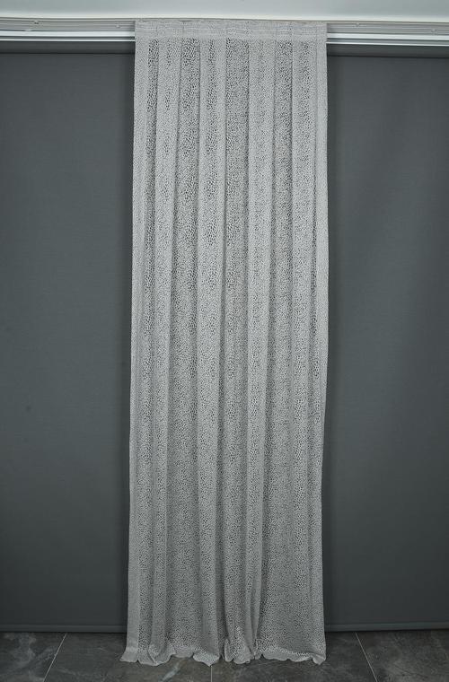 MİKRO MODEL GRİ RENK TEK KANAT Pileli Fon Perde 75*260 cm