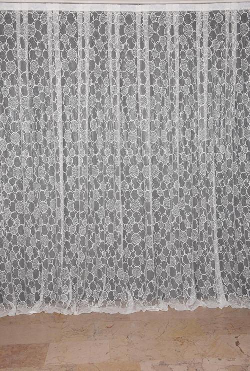 OLİMPİYAT KREM RENK TEK KANAT Dikilmiş Pileli Fon Perde 300*260 Cm