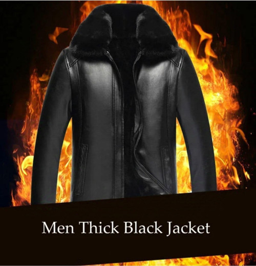 Hakiki Deri Yakası Tüylü Çıkarabilir İçi Tüylü Mont