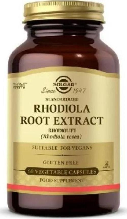 Rhodiola Root Extract Takviye Edici Gıda 60 Kapsül