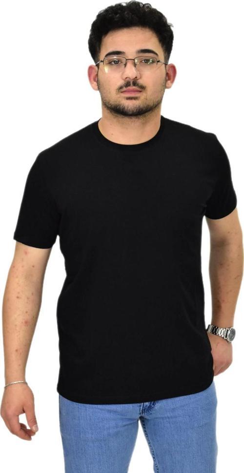 Erkek Sıfıryaka Düz Likra Süprem Tişört 4380 BGL-ST04528