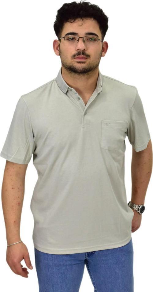 Erkek Polo Yaka Cepli Merserize Tişört 6270 BGL-ST04535