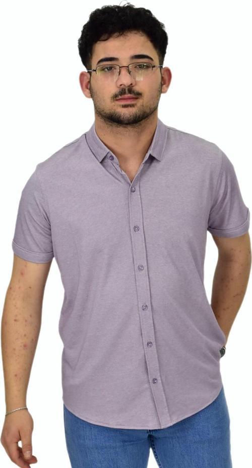 Erkek Gömlek Yaka Düğmeli Merserize Tişört 4680 BGL-ST04531