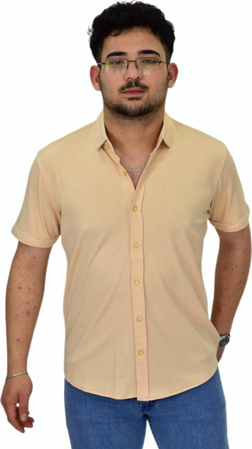 Erkek Gömlek Yaka Düğmeli Merserize Tişört 4680 BGL-ST04531