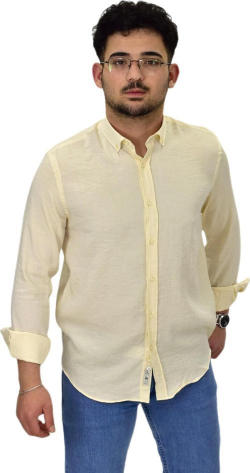 Erkek Spor Silim Fit Uzun Kol Gömlek G5033 BGL-ST04492