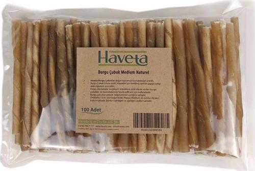 Burgu Çubuk Medium Naturel 100 Adet