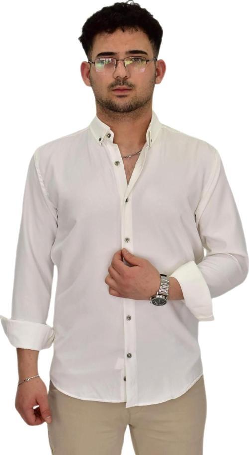 Erkek Spor Silim Fit Uzun Kol Gömlek G5019 BGL-ST04493