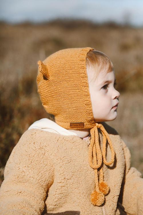 Kulaklı Bebek Beresi Model 3