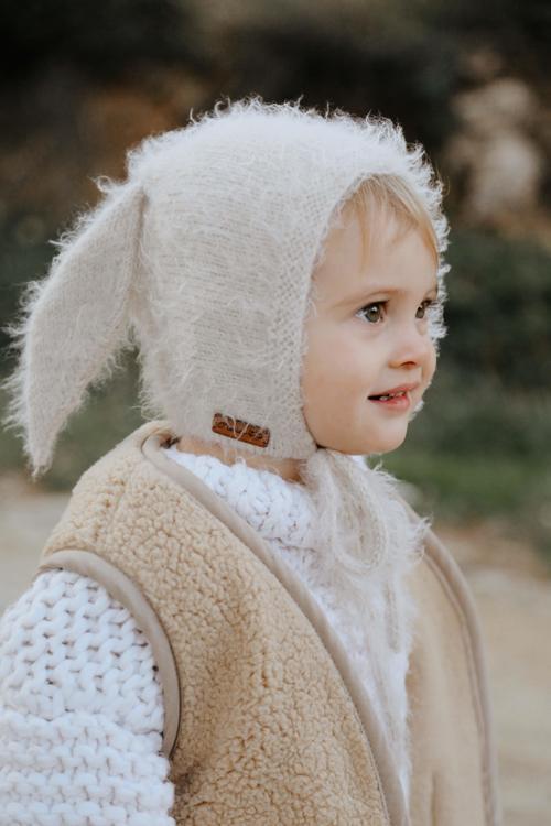 Tavşan Kulaklı Bebek Beresi Model 9