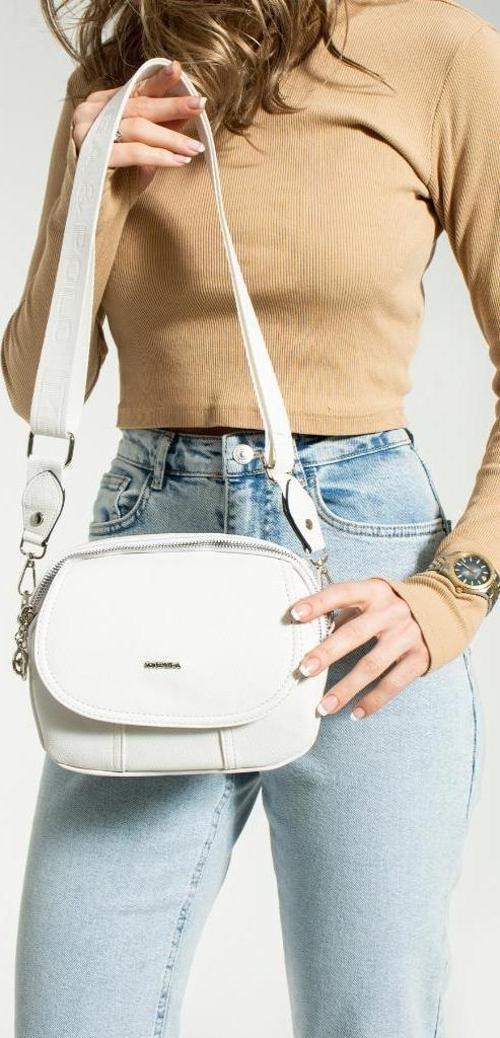 Kadın Postacı Çanta 24*19 Cm Suni Deri Çapraz Askılı Omuz Çantası Mega Çanta Kapaklı Model