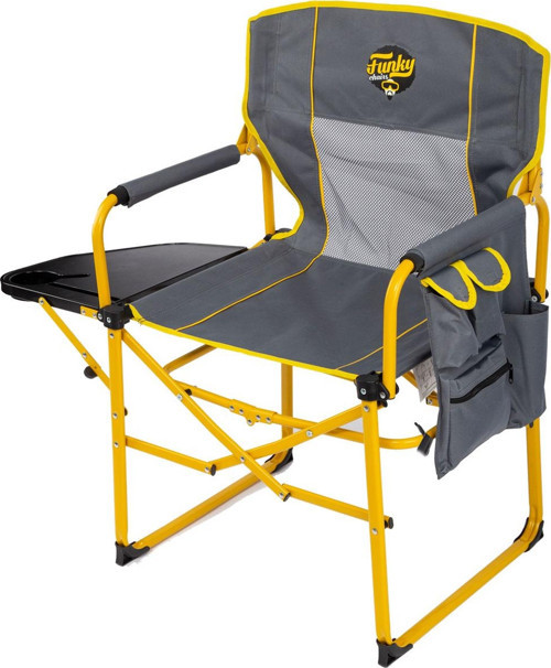 FUNKY CHAIRS Extra Katlanabilir XL Kamp Koltuğu – Sarı