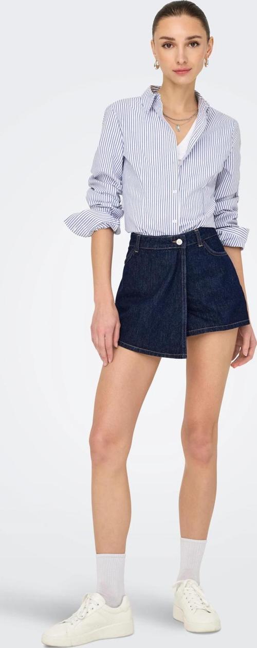 Kadın 100% Pamuk Regular Fit Şort Etek - 15357947