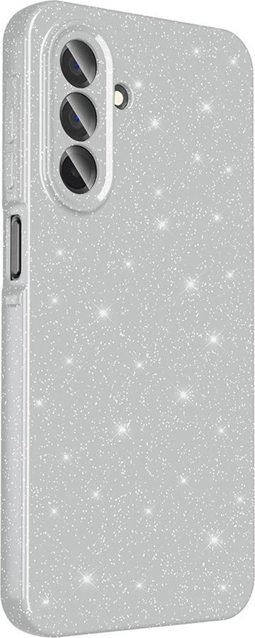 Galaxy A26 Kılıf Kamera Korumalı Simli Parıltılı Lüks Silikon