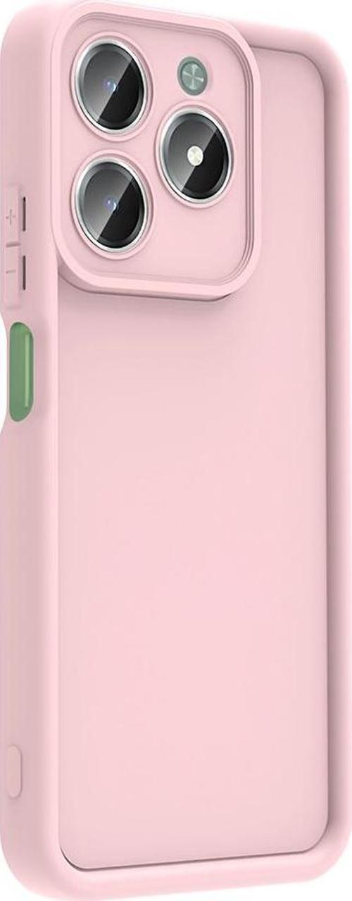 Realme C61 Kılıf Kamera Korumalı Ananas Silikon Kapak