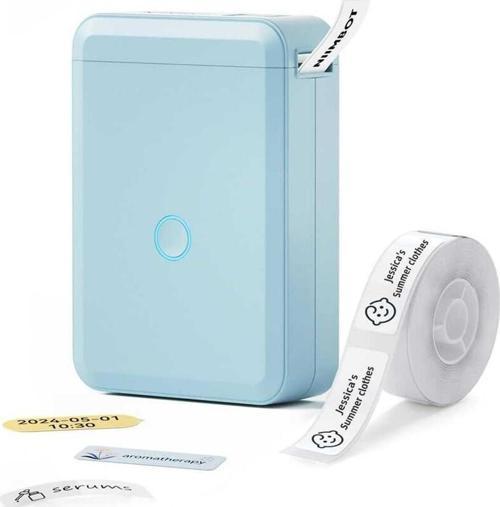 D110 Blue Termal Taşınabilir Bluetooth Etiket Yazıcısı