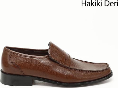Erkek Taba Antik Kösele Taban Hakiki Deri Klasik Ayakkabı
