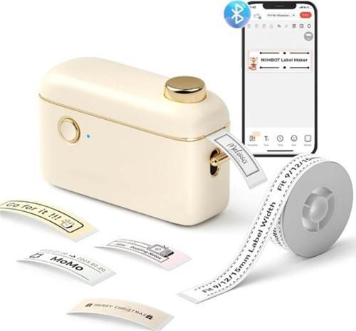 H1S Cream Termal Taşınabilir Bluetooth Etiket Yazıcısı