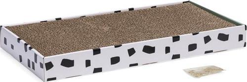 Kedi Karton Tırmalama Kutusu ve Kediotu, 47x24x4,5cm