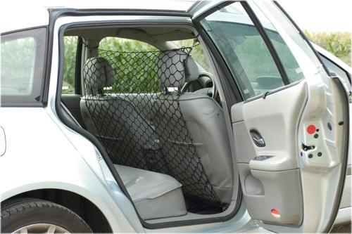 Köpek Arka Koltuk Güvenlik Ağı, Siyah, 86x64cm