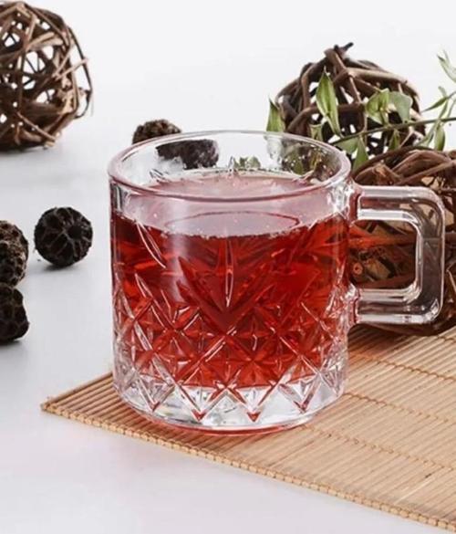 55452 Timeless Cam 2'li 195cc Kulplu Çay Kahve Mug Kupa Bardak Takımı 