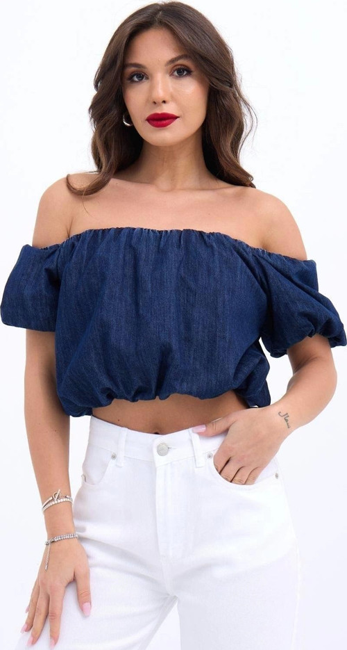 7341 CROP-MAVİ
