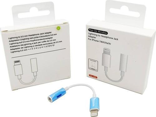 İphone Uyumlu Aux Dönüştürücü Kulaklık Jack Adapter Gl-6A