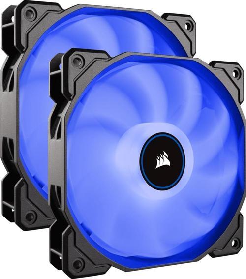 CORSAIR CO-9050090-WW AF140 140 MM MAVI LED DUSUK GURULTULU FAN 2 LI PAKET