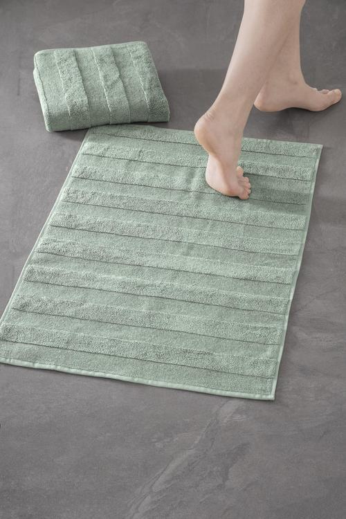 Mons Bathmat 303 - Yeni Trend, 50x75cm. 2ad. Premium Ayak Havlusu / Banyo Paspas Seti
