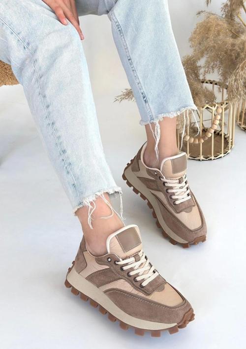 Berty Vizon Süet Bağcıklı Spor Ayakkabı