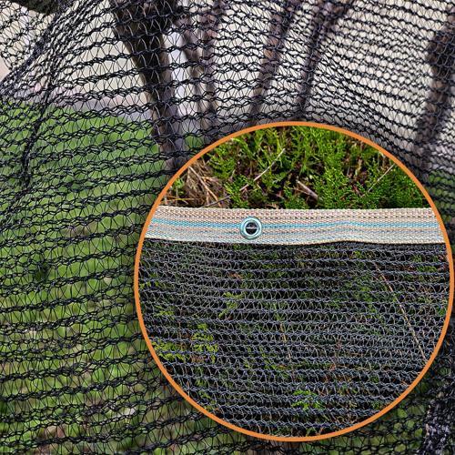 2,5x8 METRE SİYAH KUŞ FİLESİ BALKON PERDESİ HAZIR KOPÇALI KEDİ KORUMA AĞI DOLU FİLESİ MİSİNA FİLE KUŞ ÖNLEME FİLESİ BALK
