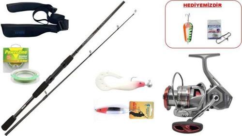 Wave Power 274 cm 7-30 gr & Okuma Metolius-4000A Spin Seti