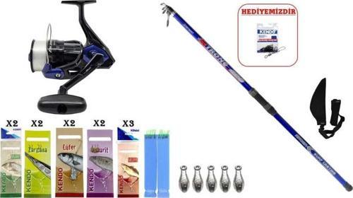 Remixon Strong 4.20m 100-250gr & Okuma Fin Chaser Blue 6000 SURF SETİ