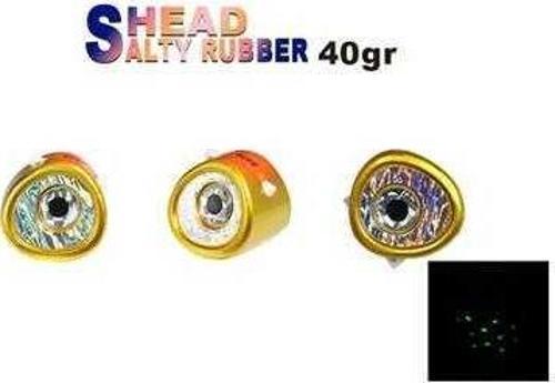 Salty Rubber Head 40gr Kafa 10 Orange Glow Gold