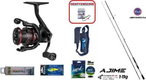 Fujin Ajime 228cm 0.5-5 gr & Okuma Ceymar HD CHD-1000A LRF Seti
