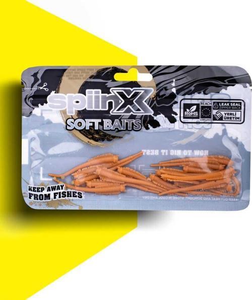 SPIINX SANDWORM SİLİKON 6CM 18P TAN