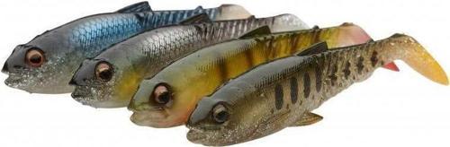 Craft Cannibal Paddletail 8.5 cm 7 gr Clear Water Mix 4 Adet