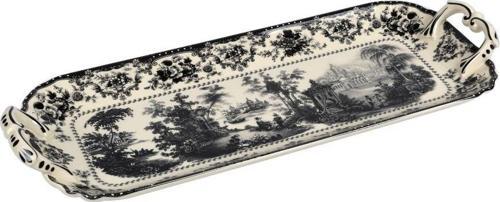 Florantıne Tepsi 33Cm Siyah